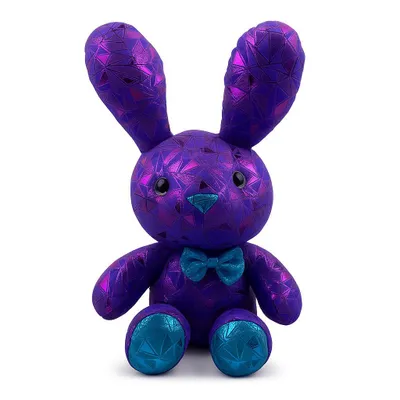Produktbild von Kuscheltier Hase 22 cm violett – Weiches Plüschtier, Stofftier