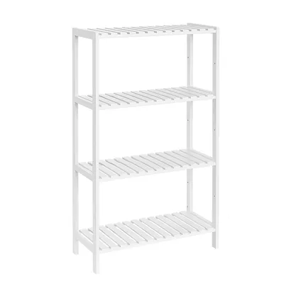 Produktbild von SONGMICS Badezimmerregal, Badregal, Küchenregal, 26 x 60 x 100 cm, aus Bambus