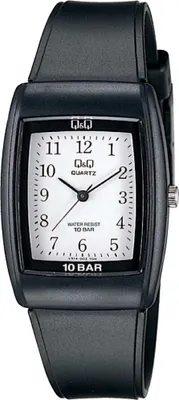 Produktbild von Q&Q Uniuhr mit Kunststoffarmband, 10 Bar wasserdicht