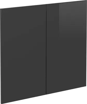 Produktbild von Küchenfront Vicco R-Line Anthrazit Hochglanz 79.2 x 71.3 cm Möbelfront für den Spülenunterschrank, Model 29207