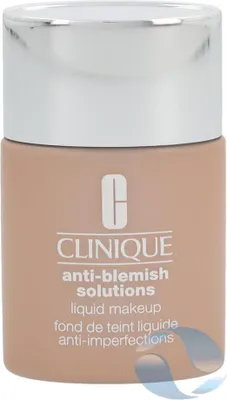 Obrázok produktu pre Clinique Anti-Blemish Solutions Liquid Makeup #04, Tekuté, Zmiešaná pleť, Suchá koža, Mastná pleť, Plavá, Vanilla, 30 ml, Ženy