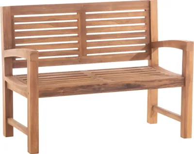 Immagine prodotto di Panchina in teak CLP Halden, disponibile in diverse misure. Misura in teak: 180 cm