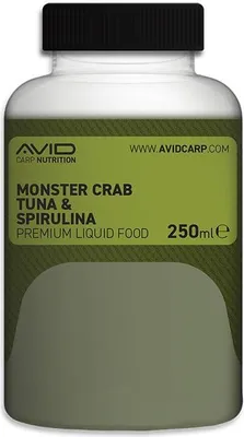 Produktbild von Avid Carp Monster Crab-Tuna & Spirulina Liquid Food 250 ml