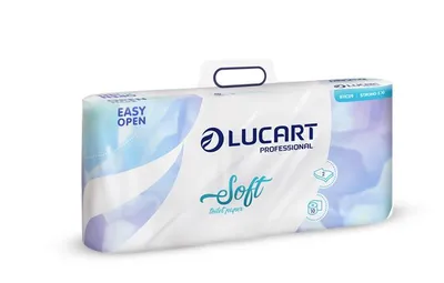 Obrázok produktu pre LUCART Toaletný papier "Soft", biely, 2-vrstvový, malá rolka, 10 roliek