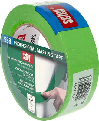 Produktbild von 38 mm x 50 m Scley 588 Serie Abdeckband Malerband