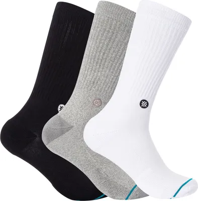 Produktbild von Stance 3er-Pack Icon-Socken, Mehrfarbig L