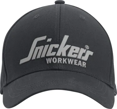 Produktbild von Snickers SWW Logo Baumwoll-Mütze Schwarz