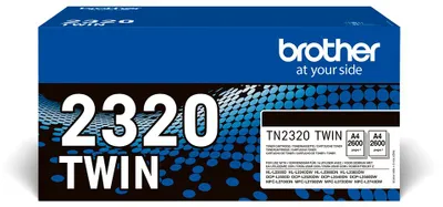 Produktbild von Brother TN-2320TWIN Tonerkartusche 1 Stück(e) Original Schwarz