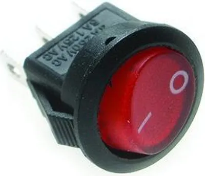 Produktbild von Smrs102 Schalter Rund Ein-Ein Rot
