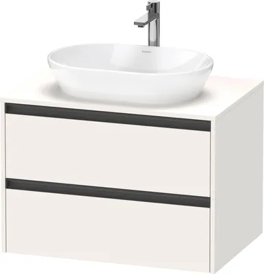 Produktbild von Duravit Ketho.2 Wastafelonderkast 80x55x56,8 cm Supermat Wit