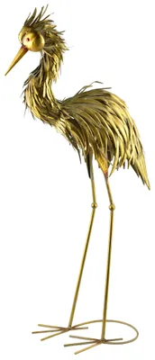 Imagen del producto de Figura de metal, modelo "Mondex Cedric", color verde, dimensiones 55x20x95 cm, 1 unidad
