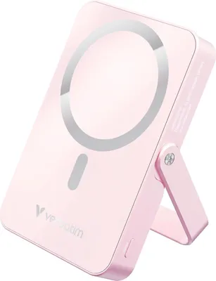 Obrázok produktu pre Verbatim 32267 Power Bank so stojanom mag.wireless 10000mA ružová