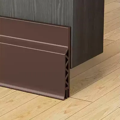 Produktbild von Selbstklebende Türdichtung Braun 100 cm Zugluftstopper Tür