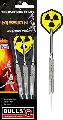 Produktbild von BULL'S Mission-D Steel Dart - 23g -- 1 Satz