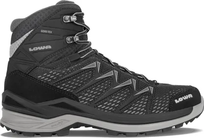 Zdjęcie produktu dla LOWA INNOX PRO GTX MID, Męski, Dorosły, Czarny, Szary, Buty outdoorowe, Speed hiking, Chodzenia, Wędrówki, Trekking, Niemiecki