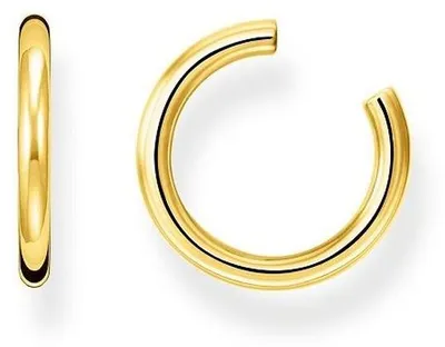 Produktbild von Thomas Sabo Damen Ohrringe Ohrklemme 925 Sterlingsilber Gelbgold vergoldet  EC0013-413-39