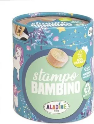 Produktbild von Aladine Stempelset EinhornHolzstempel für Kinder