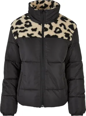 A studio shot of a puffer jacket.