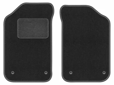 Productafbeelding van Velours voormatten voor MG F / TF 2007-2011 (coupé/cabrio) – 2-delig, grafiet, op maat – Wielganizator LUX