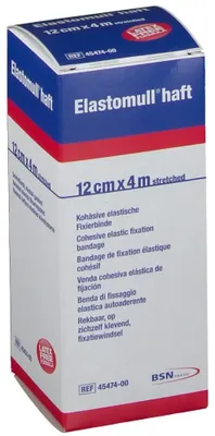 Immagine prodotto di Benda Elastica Autoadesiva Elastomull Haft Compressione Forte 12X400 Cm