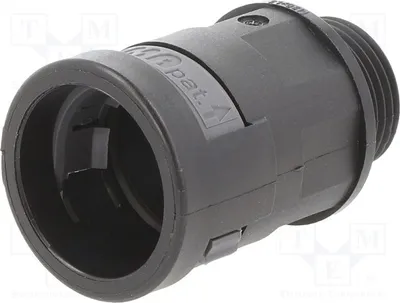 Zdjęcie produktu dla 1 x Prosty złączka końcowy 6 BVND-M207GT, akcesoria do węży, gwint: metryczny