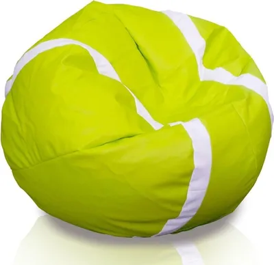 Obrázok produktu pre Sedací vak Beanbag TENNISBALL puf 55x105 cm - farba: citrón