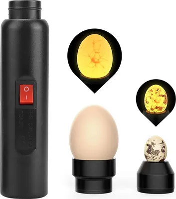 Obrázok produktu pre Jasné chladné LED svetlo Tester vaječných sviečok Kontrola rastu vaječných sviečok