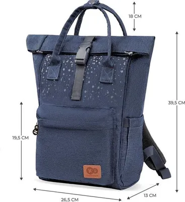 Produktbild von Famanu Wickelrucksack Große Kapazität - Babycommode Rucksack