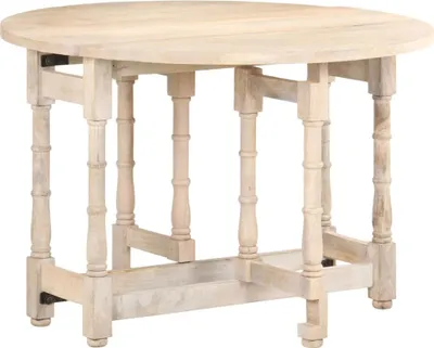 Produktbild von Esstisch Rund 110x76 cm Mango Massivholz