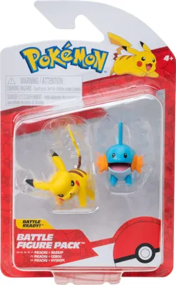 Obrázok produktu pre Jazwares Pokémon figurky Battle Mudkip a Pikachu