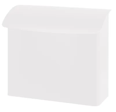 Produktbild von Wandbriefkasten, b 41,5 cm - Weiß