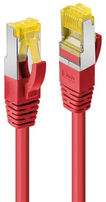 Produktbild von LINDY Patchkabel Cat6A S/FTP LSZH Cat7 Rohkabel rot   7.50m