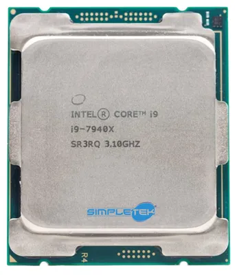 Obrázek produktu pro Intel Core i9-7940X, Intel® Core™ i9 X-series, LGA 2066 (Socket R4), Tác, Intel, i9-7940X, 3,1 GHz