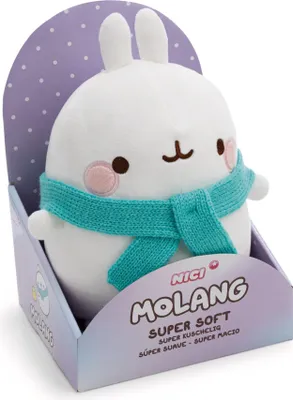 Produktbild von NICI Kuscheltier MOLANG mit Schal in Geschenkverpackung