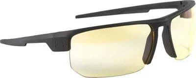 Produktbild von Gunnar Optiks Torpedo, Rechteck, Gaming, Half-rim, Schwarz, Nylon-Polymer, Bernstein