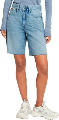 Produktbild von G-star Viktoria Bermuda Raw Edge Kurze Jeans Blau 29 Frau Blau 29