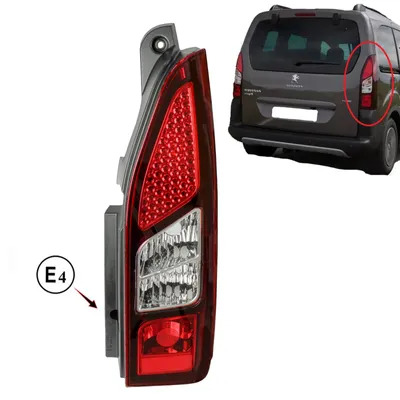 Image de Partner Berlingo Teppee Droit Feu arrière Pour 2012- E-Prüf