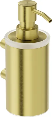 Zdjęcie produktu dla Mexen Loop dozownik do mydła, złoty szczotkowany - 70A71058-55