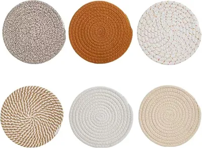 Immagine prodotto di Sottopentola Catoon - resistente al calore - set di 6 - 18 cm - assorbente