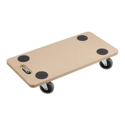 Zdjęcie produktu dla Meister 0821300 Wózek platformowy 59X29X11Cm 200Kg Mdf brązowy/czarny