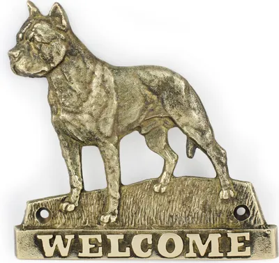 Produktbild von Art-Dog Türschild American Staffordshire Terrier
