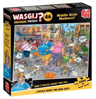 Produktbild von Wasgij Original 46 - Parkplatz-Wahnsinn - Puzzle 1000 Teile