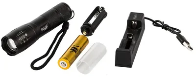 Obrázek produktu pro BAILONG 08359 Svítilna LED Q3, T6, L2, 3 barvy svícení, IPX4, 300 m