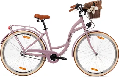 Produktbild von Goetze Style 28 | 18 Zoll ALU City Bike Damen Fahrrad, 3-Gang Nabenschaltung mit Rücktritt, Korb inkl.