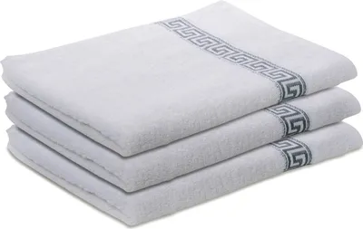 Obrázok produktu pre Uterák GREEK 50 x 90 cm biely, 100% bavlna