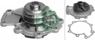 Produktbild von INA Kühlmittelpumpe Wasserpumpe für FORD MONDEO III Kombi (BWY) 538 0257 10