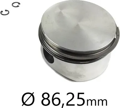 Image de Piston de compresseur avec segments 86,25x2x2x3 | réparation 1 | Curseur Iveco, Stralis