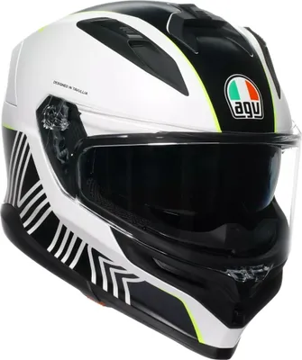 Obrázek produktu pro Přilba AGV K7 Super 46, bílá/černá/žlutá, M (57/58)