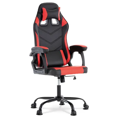 Obrázok produktu pre MOB, Kancelárská stolička - Kayce (čierna + červená )