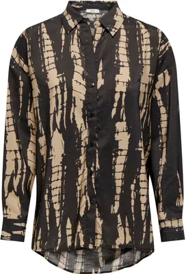 Produktbild von Bluse Elegantes Oberteil mit Knopfleiste Hemdkragen | XS